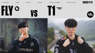 FLYQUEST vs T1, LES NA FONT TREMBLER FAKER ? (WORLDS 2025)
