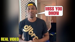 Dwayne Bravo's emotional message to MS Dhoni and CSK fans after not getting retained by CSK | IPL