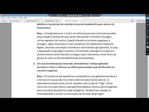 Sala de estudo - Resposta do estudo dirigido parte 1