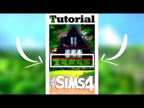 💡Как сделать сваи в Симс 4? Piles Sims 4#shorts #short