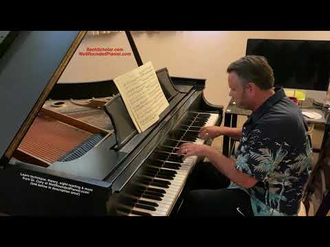 J.S. BACH: Invention No. 8 (BWV 779) | Cory Hall, pianist