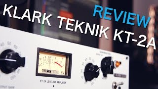 Video thumbnail for Klark Teknik KT-2A Compressor | Gear Review by Zed Marty