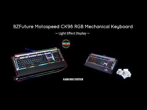 BZFuture Motospeed - CK98 RGB Mechanical Keyboard