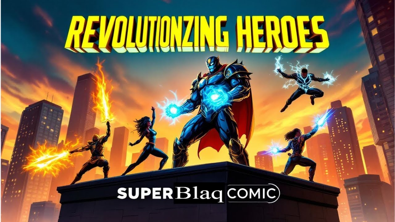 Super Blaq Comic: Revolutionizing Heroes & Storytelling!