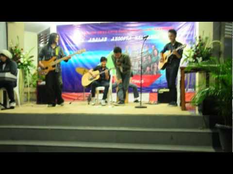 erik indarto with band and friends - U2 cover version stuck in a moment