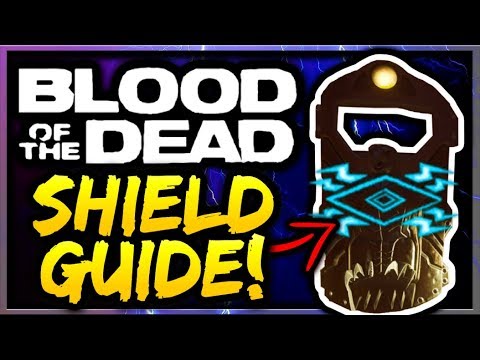 Blood of the Dead How To Get Afterlife & All Shield Part Locations Tutorial (HOW TO BUILD SHIELD) Video