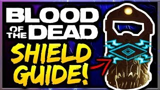 Blood of the Dead How To Get Afterlife & All Shield Part Locations Tutorial (HOW TO BUILD SHIELD)