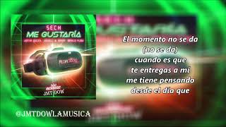 Sech Ft Justin Quiles, Jowell &amp; Randy - Me Gustaría (Vídeo Letras) | Reggaeton 2018