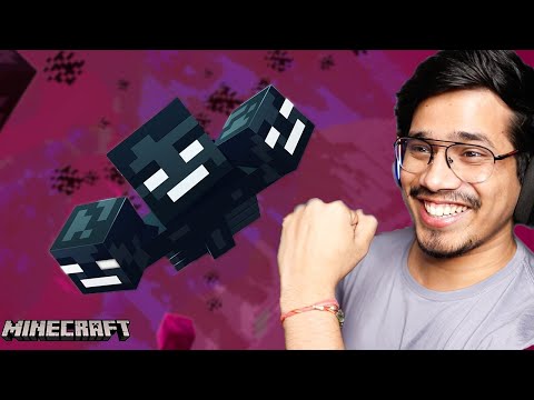 Anshu Bisht - I Finally Defeated Wither In Fleet Kingdom 😍 Minecraft