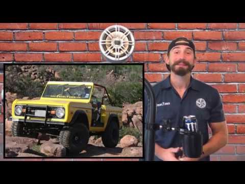 CrawlTunes 6.5" Roll Cage Speaker Enclosures