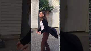 Fiona Apple demonstrating a cartwheel.