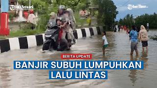 Download lagu Sinjai Diguyur Hujan Deras, Banjir Capai Lutut Dewasa di Jl Tondong dan Jl Sudirman mp3