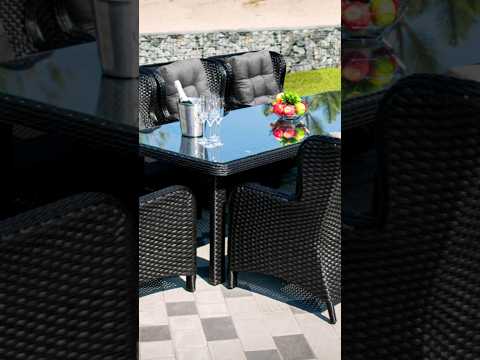 Меблі з ротангу Мадейра чорна. Ми виробники, фабрика 