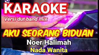 Download lagu BIDUAN - Noer Halimah | Karaoke dut band mx nada wanita | Lirik mp3
