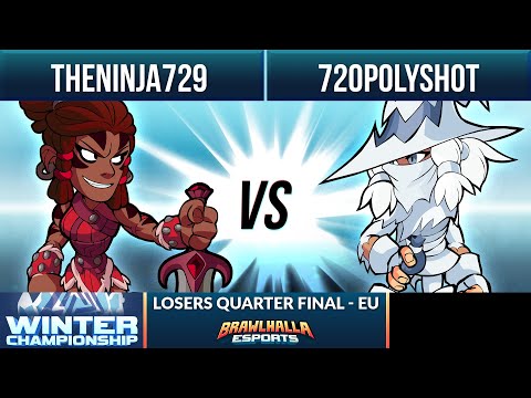 ThenNinja729 vs 720polyshot - Losers Quarter Final - Winter Championship 1v1 EU