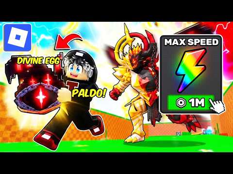I Reached MAXIMUM SPEED TO STEAL DIVINE EGG in Roblox Steal an Egg ( Tagalog )