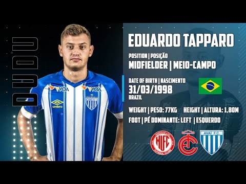 Eduardo 'Dudu' Tapparo ⚽ Midfielder | Meio-Campo ⚽ Highlights 2020