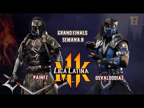GRAND FINALS - PainFZ vs Osvaldodiaz - Kabal vs Sub Zero - MK11 Liga Latina Mexico Fecha 8