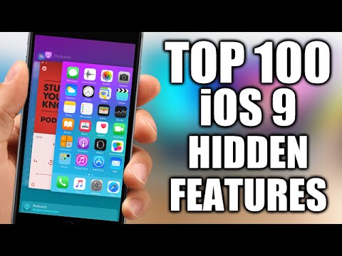 TOP 100 iOS 9 Hidden Features