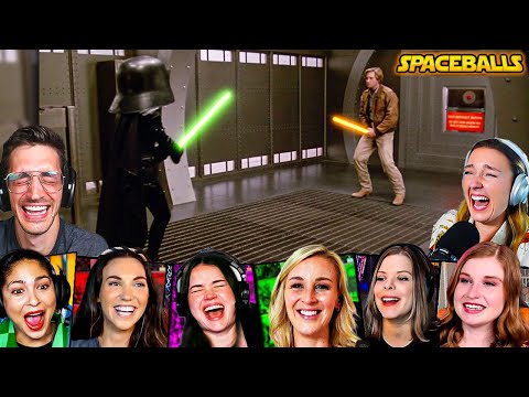 TOP "Dark Helmet Vs Lonestar" Reactions! Spaceballs (1987) Movie Reaction *First Time Watching*