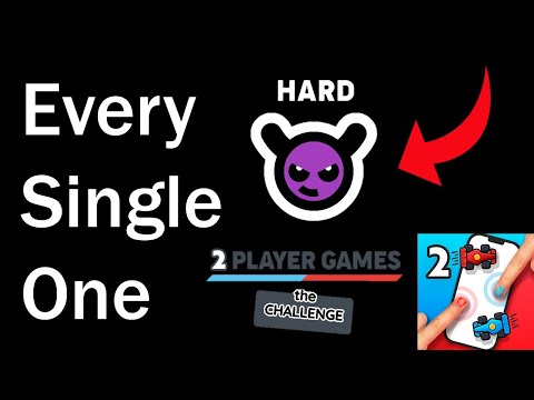 I beat every game in 2 Player Games: The Challenge in Hard Mode - YouTube
