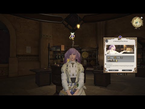 FFXIV Goldsmith Class Quest: A Melding of the Minds