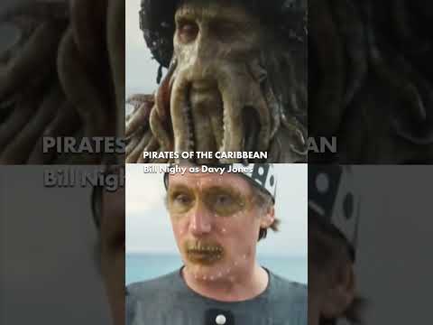 Bill Nighy as Davy Jones | Pirates of the Caribbean CGI Visual Effects Behind The Scenes