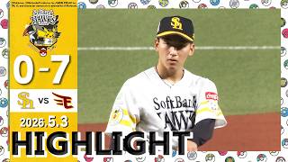 【ハイライト】前田悠が5回無失点の好投！5月3日（日）vs楽天イーグルス