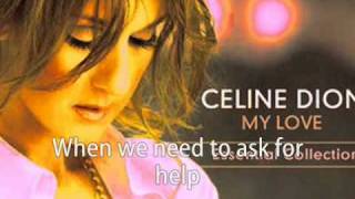 Celine Dion - There Comes A Time KARAOKE/INSTRUMENTAL (My Love... Essential Collection)