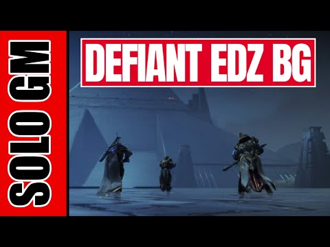 HOW TO Solo Defiant EDZ Battlegrounds Grandmaster Nightfall GUIDE | Destiny 2 Renegades