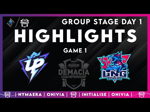 UP vs LNG Highlights Game 1 | Demacia Cup 2025 | Ultra Prime vs LNG Esports