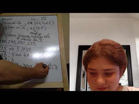 Lectia 1876 - Clasa 4 - Maria - Numere prime Criterii de divizibilitate