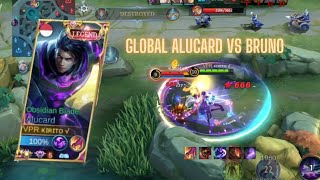 Download lagu TOP GLOBAL ALUCARD VS JUNIOR TITLE BRUNO | KIRITO | TOP GLOBAL ALUCARD mp3