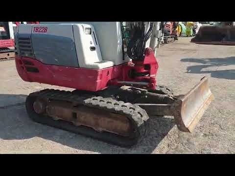Mini koparka Takeuchi Tb 228 , 2015 rok
