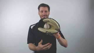 Video thumbnail: SSK Black Line 33" Catchers Mitt: S19B33C