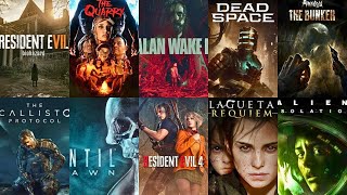 Top 33 Best HORROR GAMES For PS4 & PS5 That Will SCARE You