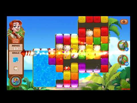 Lost Island Blast Adventure Level 1746 NO BOOSTERS - A S GAMING ✔