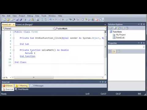 Visual Basic Tutorial   43   Functions