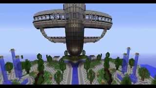 preview picture of video '◄ MineTeam ► Minecraft Modern City Map [HUN] :O'