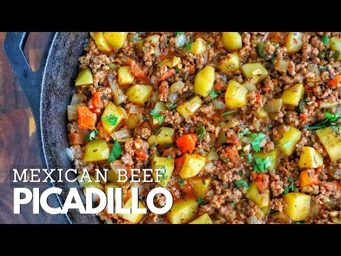 EASY Mexican Picadillo | Mexican Party Food Ideas