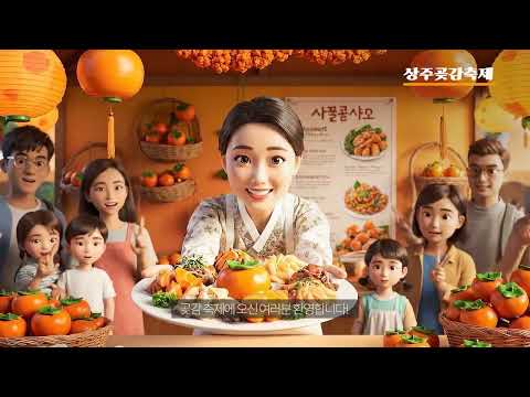 2025 AI 미디어 융합 창작 콘텐츠 공모전 입상작(상주의 즐거움, 축제가 피어나다)