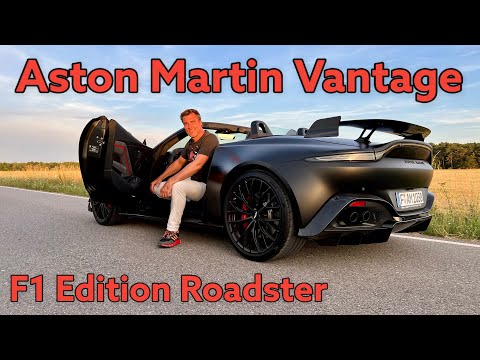 Aston Martin Vantage F1 Edition Roadster: Sportwagen mit V8-Biturbo von AMG | Test | Review | 2022