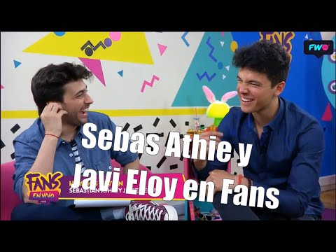 Sebastian Athie y Javier Eloy en Fans en Vivo