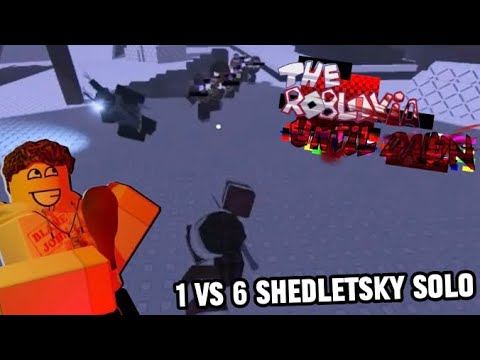 The Robloxia: Until Dawn (3.9) - Shedletsky Solo - 1 V 6 - Playerbase Terminated LMS