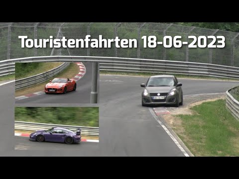 Nurburgring 2023 Fast and Slow cars Touristenfahrten 18-06-2023