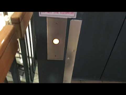 EPIC MOTOR! Scenic Montgomery Hydraulic Center Court Elevator @ The Citadel - Colorado Springs CO