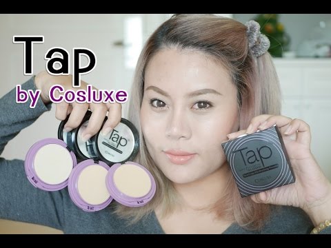 รีวิวแป้ง Tap Semi-foundation OIL-LOCKED by Cosluxe