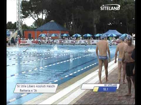 Serie 15 dei 50 Stile Libero  Assoluti Maschi Master - 13 Memorial Andrea Bettiol