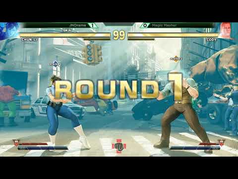 Combat for a Cause: MH - SFV Winners Round 1 JNDrama (Chun) vs Magic Masher (Chun, Cody)