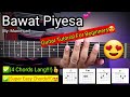 Bawat Piyesa - Munimuni (Super Easy Chords)😍 | 4 Chords Lang!!! | Guitar Tutorial